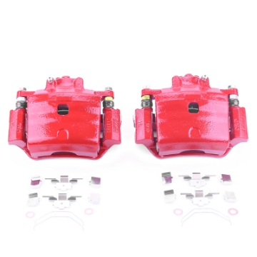 Picture of Power Stop 06-12 Ford Fusion Front Red Calipers w-Brackets - Pair