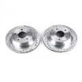 Picture of Power Stop 84-87 Chevrolet Corvette Front Evolution Drilled & Slotted Rotors - Pair