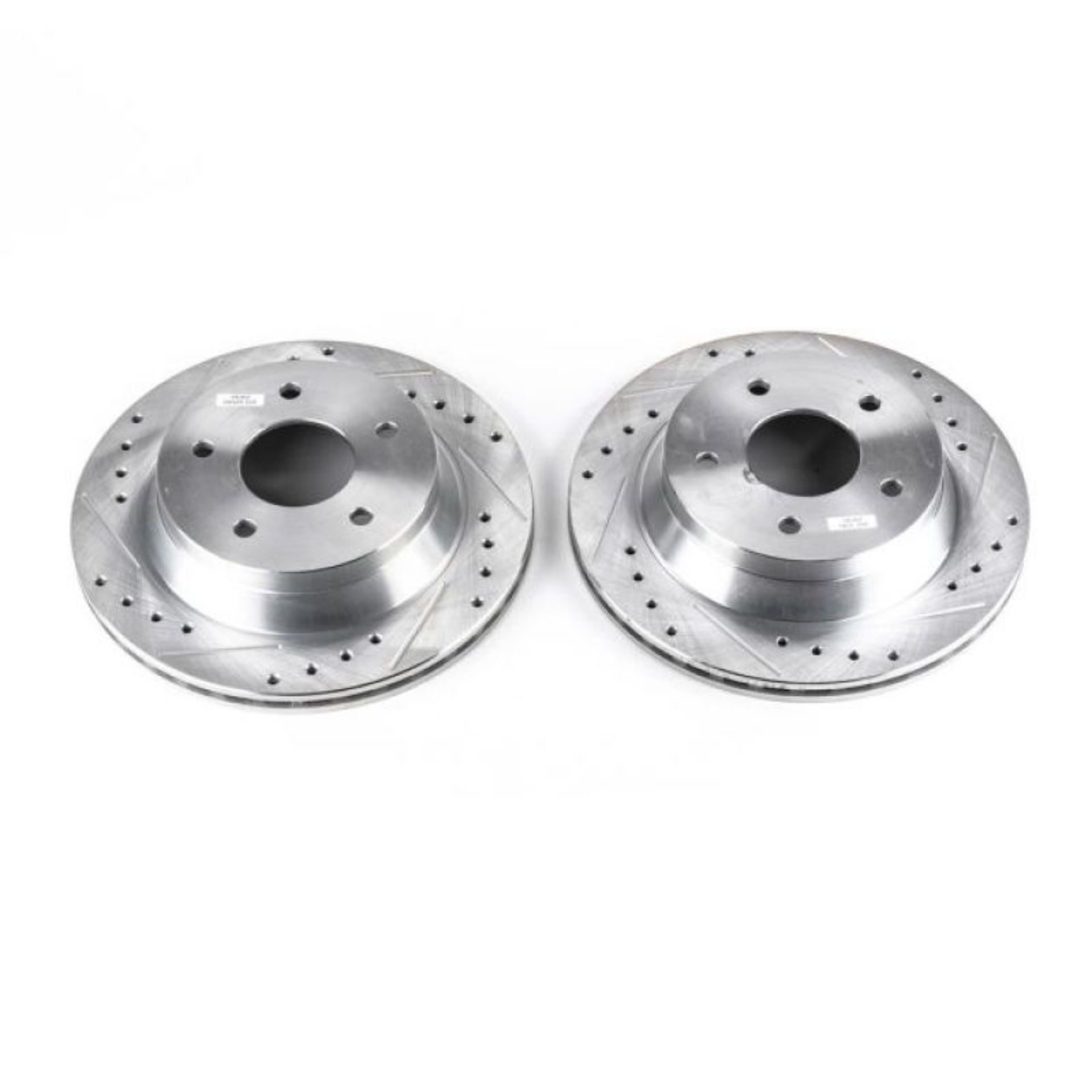 Picture of Power Stop 84-87 Chevrolet Corvette Front Evolution Drilled & Slotted Rotors - Pair