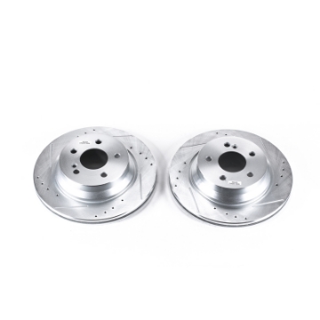 Picture of Power Stop 15-18 Mercedes-Benz CLS400 Rear Evolution Drilled & Slotted Rotors - Pair