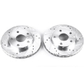 Picture of Power Stop 91-95 Toyota MR2 Front Evolution Drilled & Slotted Rotors - Pair