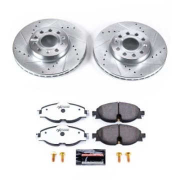 Picture of Power Stop 15-18 Audi A3 Front Z26 Street Warrior Brake Kit