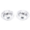 Picture of Power Stop 90-93 Mazda Miata Rear Evolution Drilled & Slotted Rotors - Pair