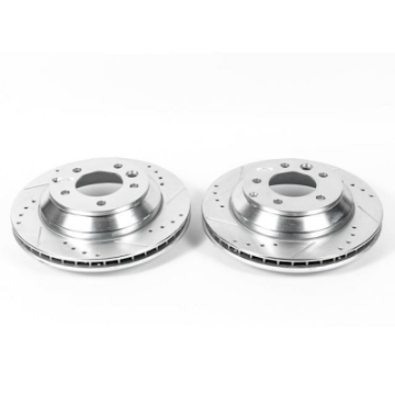 Picture of Power Stop 07-15 Audi Q7 Rear Evolution Drilled & Slotted Rotors - Pair