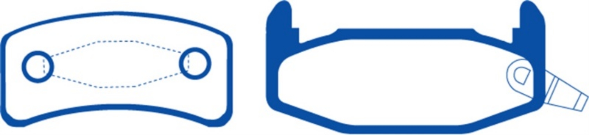 Picture of EBC 88-90 Buick Regal 2-8 Greenstuff Rear Brake Pads