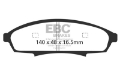 Picture of EBC 88-90 Buick Regal 2-8 Redstuff Front Brake Pads