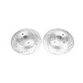 Picture of Power Stop 2018 Ford EcoSport Rear Evolution Drilled & Slotted Rotors - Pair