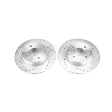 Picture of Power Stop 2018 Ford EcoSport Rear Evolution Drilled & Slotted Rotors - Pair