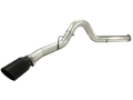 Picture of aFe MACHForce XP 5in DPF-Back Stainless Steel Exhaust , Blk, Ford Diesel Trucks 11-14 V8-6-7L td