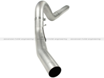Picture of aFe MACHForce XP 5in DPF-Back Stainless Steel Exh Sys, No tip, Ford Diesel Trucks 08-10 V8-6-4L