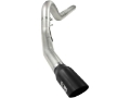 Picture of aFe MACHForce XP 5in DPF-Back Stainless Steel Exh Sys, Black tip, Ford Diesel Trucks 08-10 V8-6-4L