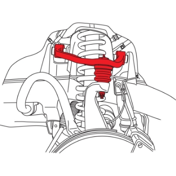 Picture of SPC Performance GM Colorado-Canyon Front Upper Adj- Control Arms PR