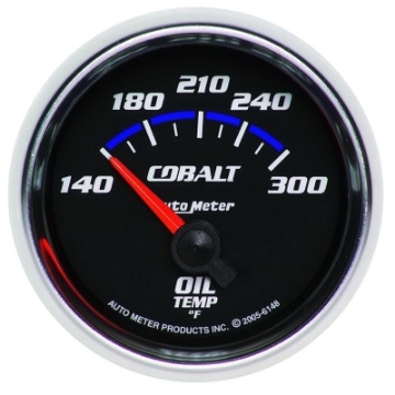Picture of Autometer Cobalt 2 1-6in 140-300 Degree F Oil Temperature Gauge