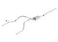 Picture of Borla 14 Silv-Sierra 1500 C-B Touring Exhaust -2-75in in Muffler 2-25inout 4inTIp SS Rear Exit
