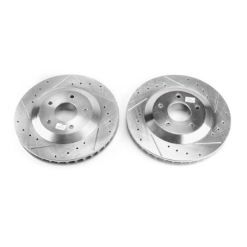Picture of Power Stop 2004 Cadillac XLR Front Evolution Drilled & Slotted Rotors - Pair