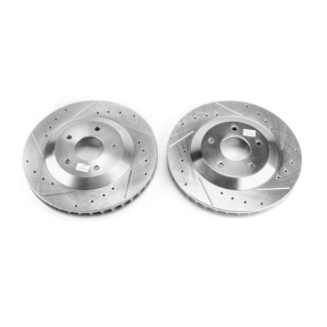 Picture of Power Stop 2004 Cadillac XLR Front Evolution Drilled & Slotted Rotors - Pair