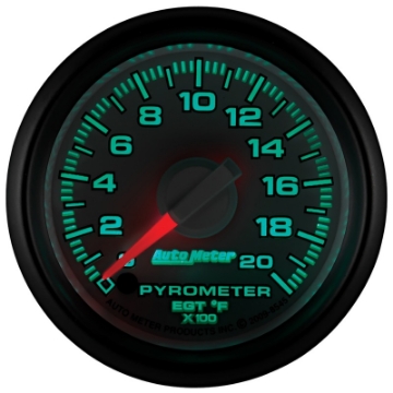 Picture of Autometer Factory Match 52-4mm Advanced Digital Stepper Motor 0-2000 Deg F Pyrometer