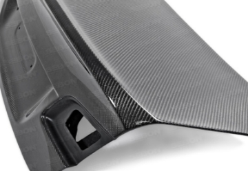 Picture of Seibon 07-13 BMW E92 2DR CSL Style Carbon Fiber Trunk-Hatch