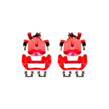 Picture of Power Stop 05-08 Chevrolet Cobalt Rear Red Calipers w-Brackets - Pair