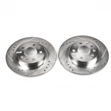 Picture of Power Stop 06-09 Pontiac Solstice Rear Evolution Drilled & Slotted Rotors - Pair