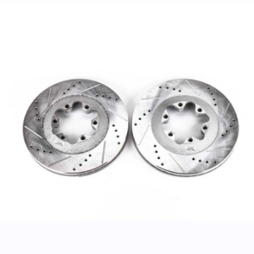 Picture of Power Stop 09-12 Chevrolet Colorado Front Evolution Drilled & Slotted Rotors - Pair
