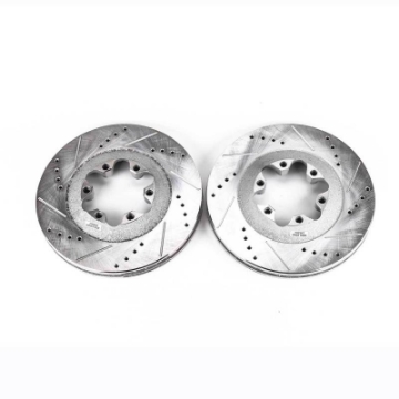 Picture of Power Stop 09-12 Chevrolet Colorado Front Evolution Drilled & Slotted Rotors - Pair