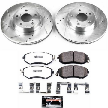 Picture of Power Stop 13-16 Subaru BRZ Front Z26 Street Warrior Brake Kit
