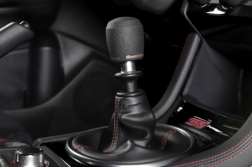 Picture of GrimmSpeed Stubby Shift Knob Stainless Steel Black - M12x1-25
