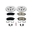 Picture of Power Stop 13-18 Nissan Altima Front Z23 Evolution Sport Brake Kit