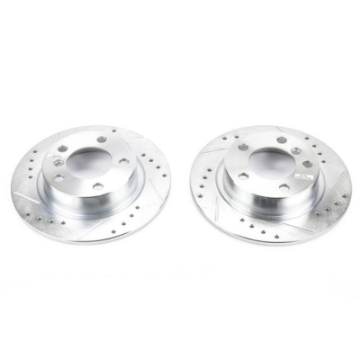 Picture of Power Stop 11-16 Mini Cooper Countryman Rear Evolution Drilled & Slotted Rotors - Pair