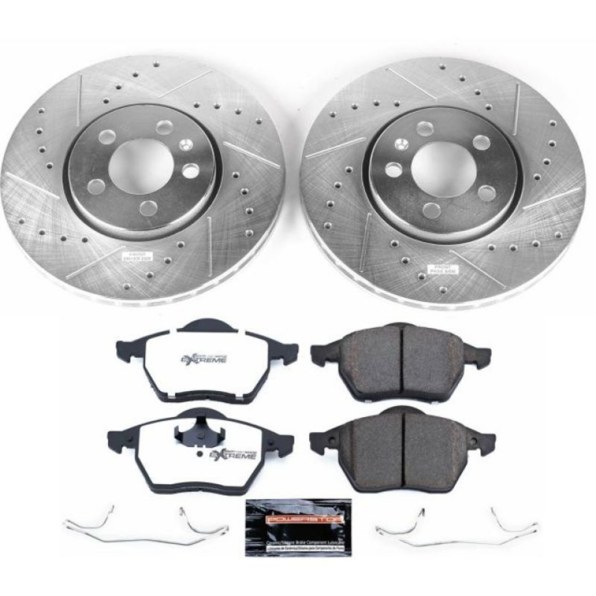Picture of Power Stop 1999 Volkswagen Golf Front Z26 Street Warrior Brake Kit