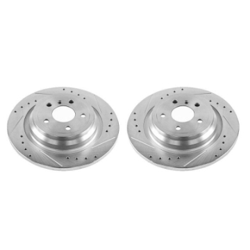 Picture of Power Stop 16-17 Mercedes-Benz GLE300d Rear Evolution Drilled & Slotted Rotors - Pair
