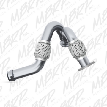 Picture of MBRP Ford Powerstroke 6-0L Dual Up Pipe Kit