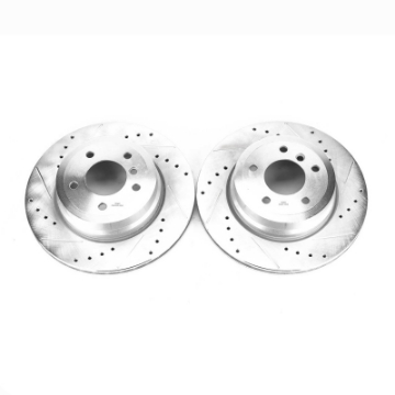 Picture of Power Stop 08-13 BMW 135i Rear Evolution Drilled & Slotted Rotors - Pair