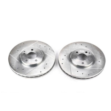 Picture of Power Stop 07-09 Mercedes-Benz E350 Front Evolution Drilled & Slotted Rotors - Pair