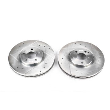 Picture of Power Stop 07-09 Mercedes-Benz E350 Front Evolution Drilled & Slotted Rotors - Pair