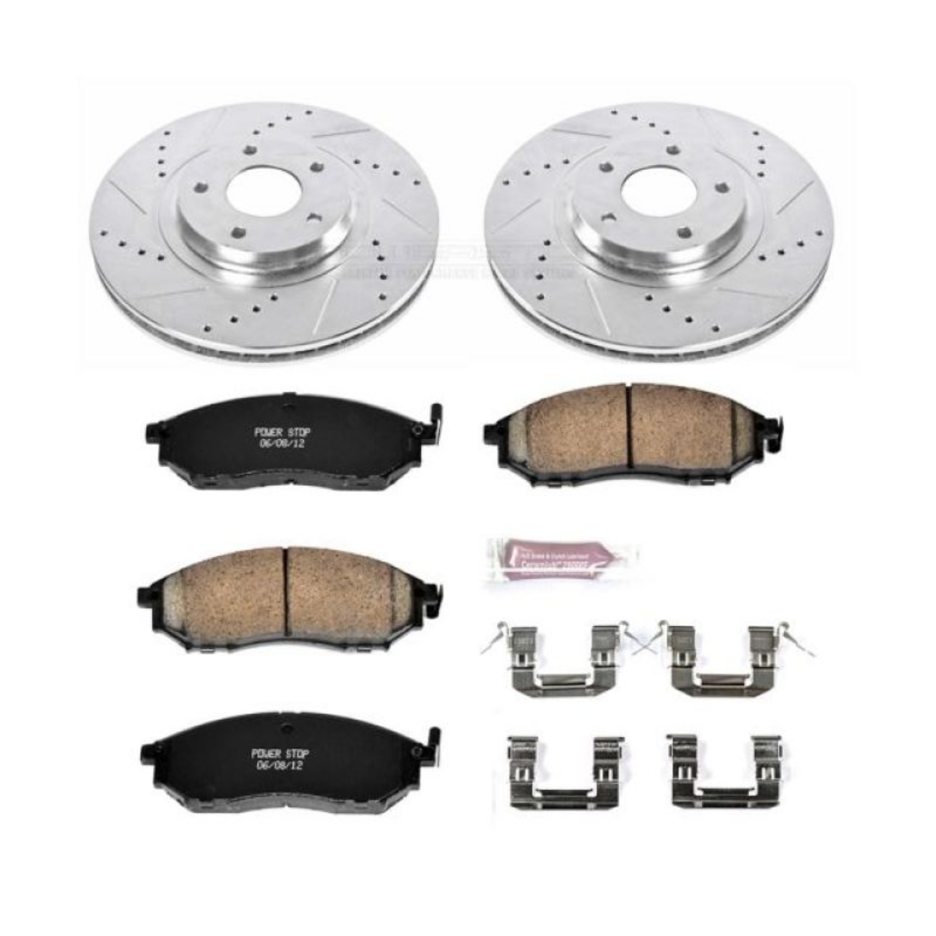 Picture of Power Stop 11-14 Nissan Murano Front Z23 Evolution Sport Brake Kit