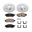Picture of Power Stop 11-14 Nissan Murano Front Z23 Evolution Sport Brake Kit