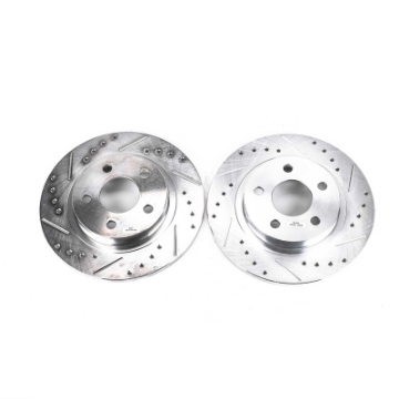 Picture of Power Stop 03-05 Buick Park Avenue Rear Evolution Drilled & Slotted Rotors - Pair