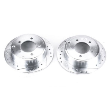 Picture of Power Stop 11-14 Chrysler 200 Rear Evolution Drilled & Slotted Rotors - Pair
