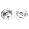 Picture of Power Stop 04-13 Mazda 3 Rear Evolution Drilled & Slotted Rotors - Pair
