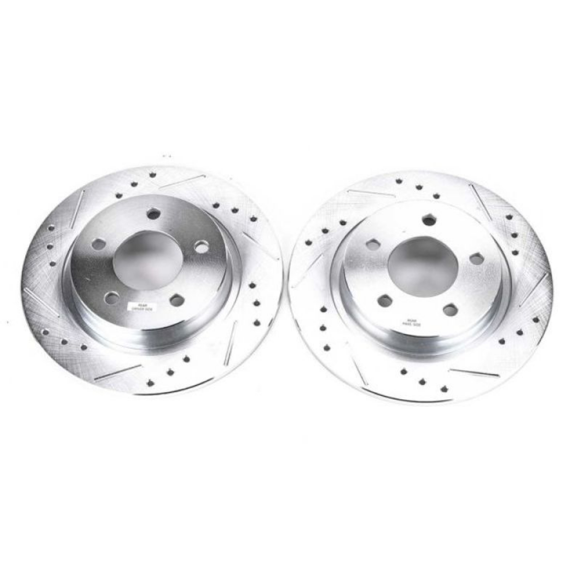 Picture of Power Stop 04-13 Mazda 3 Rear Evolution Drilled & Slotted Rotors - Pair