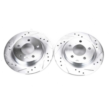 Picture of Power Stop 04-13 Mazda 3 Rear Evolution Drilled & Slotted Rotors - Pair