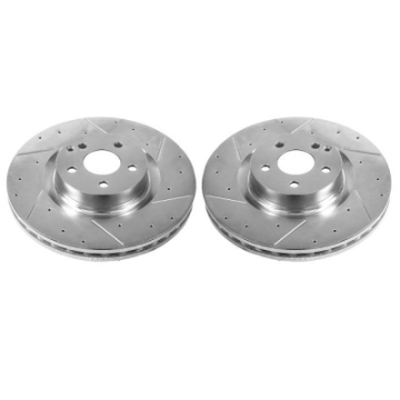 Picture of Power Stop 12-16 Mercedes-Benz C250 Front Evolution Drilled & Slotted Rotors - Pair