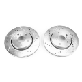 Picture of Power Stop 18-19 Toyota C-HR Front Evolution Drilled & Slotted Rotors - Pair
