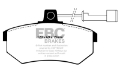 Picture of EBC 89-90 Audi 100 Quattro 2-3 Redstuff Front Brake Pads
