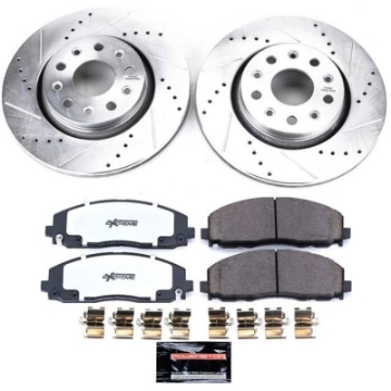 Picture of Power Stop 18-19 Jeep Wrangler Front Z36 Truck & Tow Brake Kit