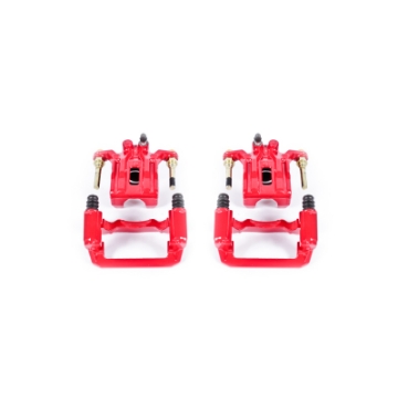 Picture of Power Stop 05-18 Nissan Frontier Rear Red Calipers w-Brackets - Pair