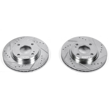 Picture of Power Stop 11-19 Ford Fiesta Front Evolution Drilled & Slotted Rotors - Pair