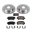 Picture of Power Stop 12-16 Buick LaCrosse Rear Z23 Evolution Sport Brake Kit